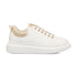 Sneakers bianche da donna con piccole borchie oro Lora Ferres, Donna, SKU w014001057, Immagine 0